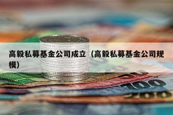 高毅私募基金公司成立（高毅私募基金公司规模）