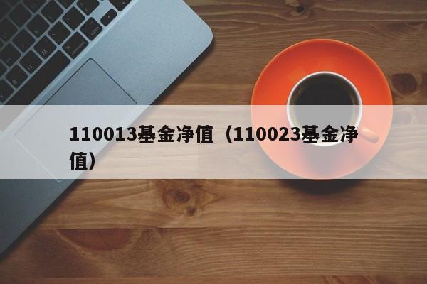 110013基金净值（110023基金净值）