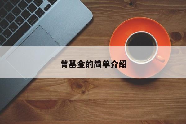 菁基金的简单介绍