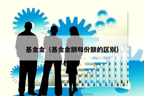 基金金（基金金额和份额的区别）