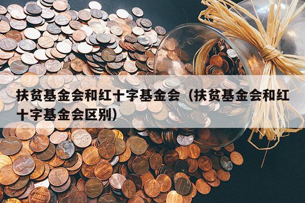 扶贫基金会和红十字基金会（扶贫基金会和红十字基金会区别）
