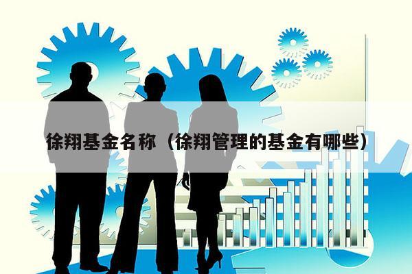 徐翔基金名称（徐翔管理的基金有哪些）