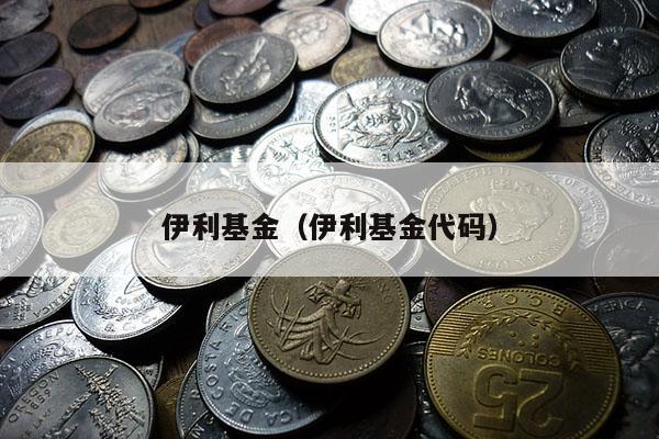 伊利基金（伊利基金代码）