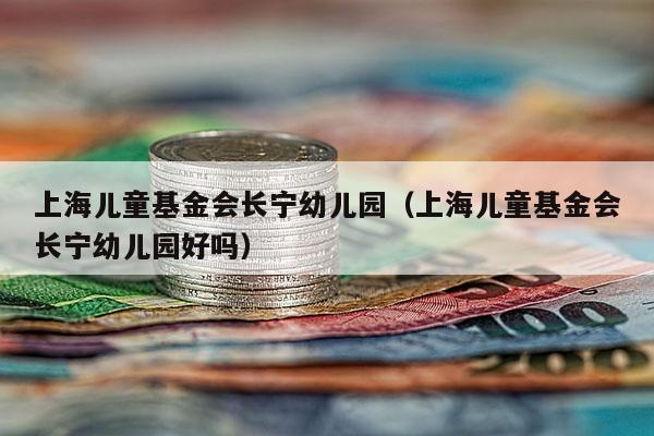 上海儿童基金会长宁幼儿园（上海儿童基金会长宁幼儿园好吗）
