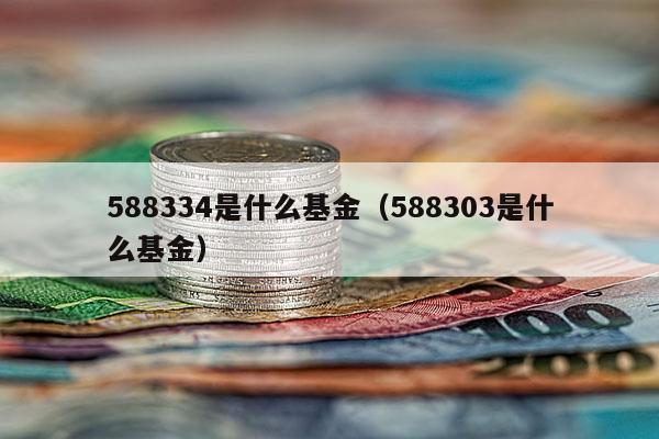 588334是什么基金（588303是什么基金）