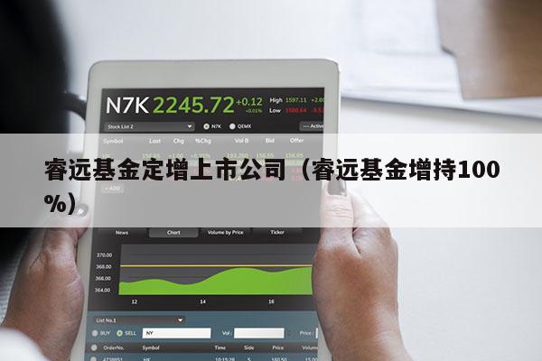 睿远基金定增上市公司（睿远基金增持100%）
