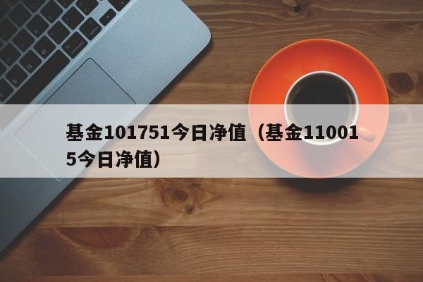 基金101751今日净值（基金110015今日净值）