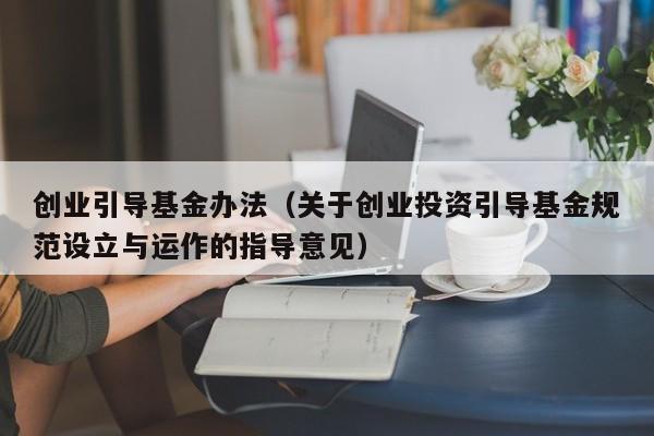创业引导基金办法（关于创业投资引导基金规范设立与运作的指导意见）