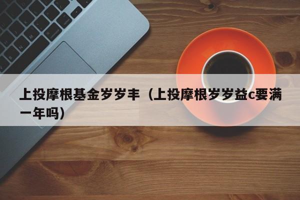 上投摩根基金岁岁丰（上投摩根岁岁益c要满一年吗）