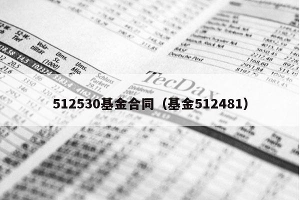 512530基金合同（基金512481）