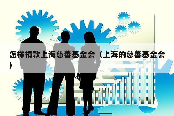 怎样捐款上海慈善基金会（上海的慈善基金会）