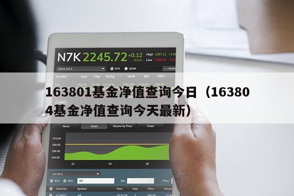 163801基金净值查询今日（163804基金净值查询今天最新）