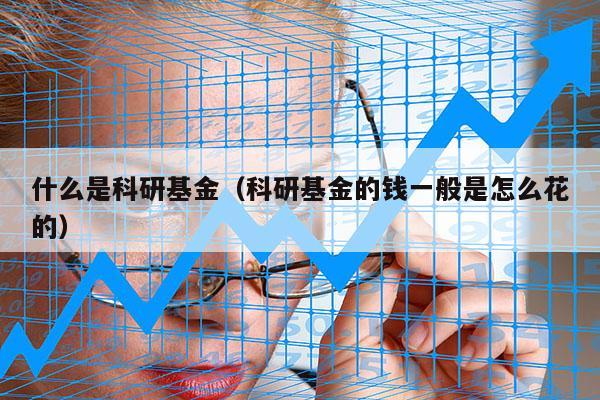 什么是科研基金（科研基金的钱一般是怎么花的）