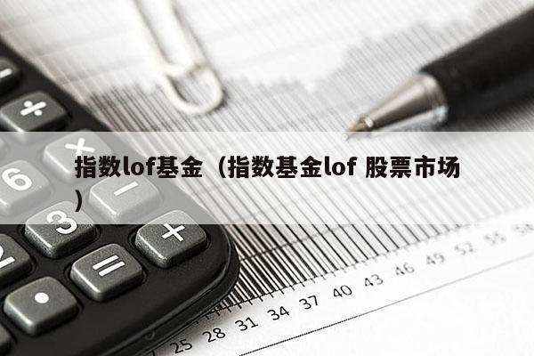 指数lof基金（指数基金lof 股票市场）