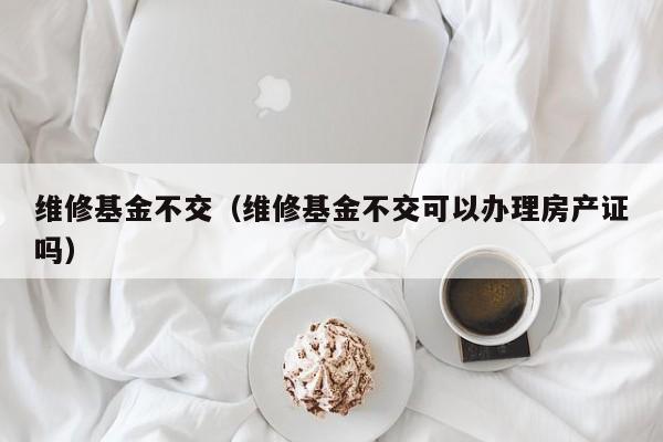 维修基金不交（维修基金不交可以办理房产证吗）