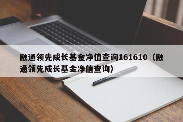 融通领先成长基金净值查询161610（融通领先成长基金净值查询）