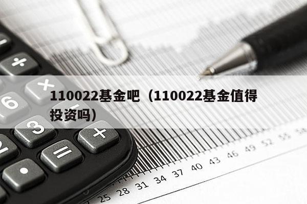 110022基金吧（110022基金值得投资吗）