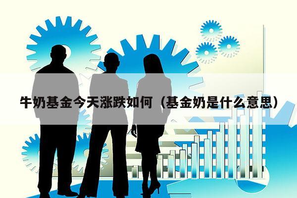 牛奶基金今天涨跌如何（基金奶是什么意思）