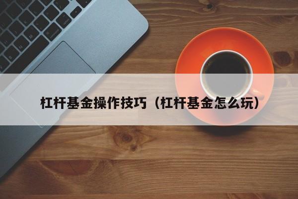 杠杆基金操作技巧（杠杆基金怎么玩）