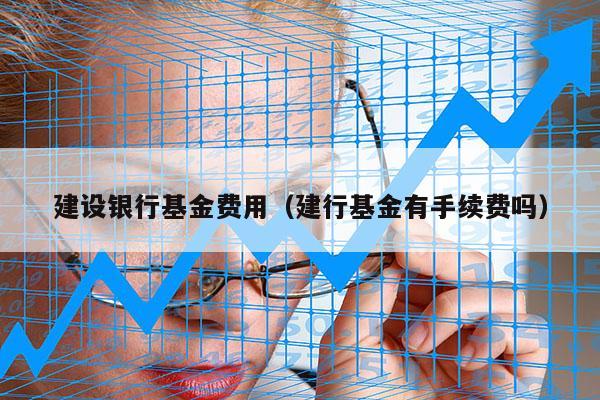 建设银行基金费用（建行基金有手续费吗）