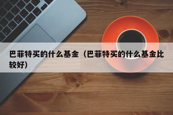 巴菲特买的什么基金（巴菲特买的什么基金比较好）