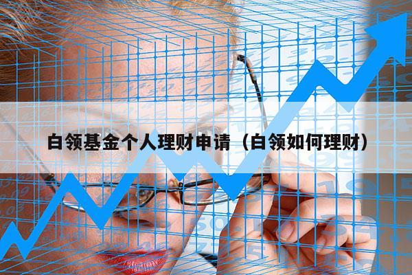 白领基金个人理财申请（白领如何理财）