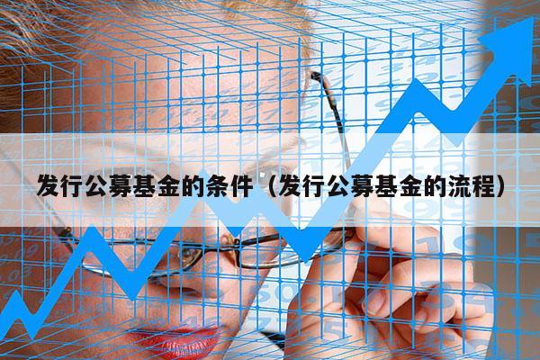 发行公募基金的条件（发行公募基金的流程）