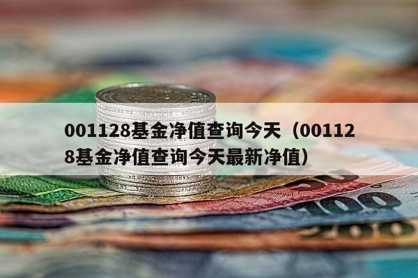 001128基金净值查询今天（001128基金净值查询今天最新净值）