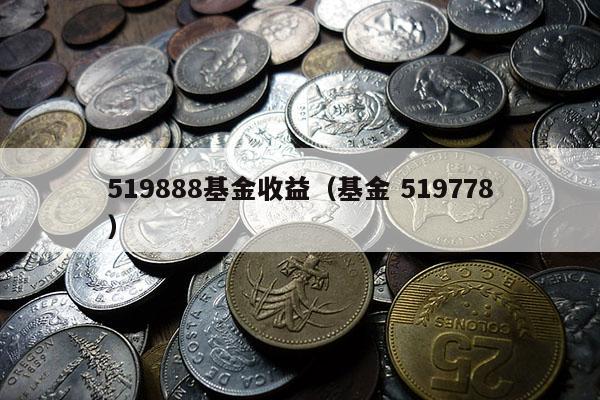 519888基金收益（基金 519778）