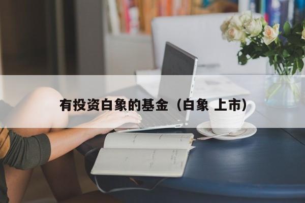 有投资白象的基金（白象 上市）
