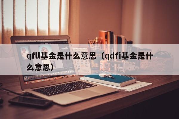 qfll基金是什么意思（qdfi基金是什么意思）