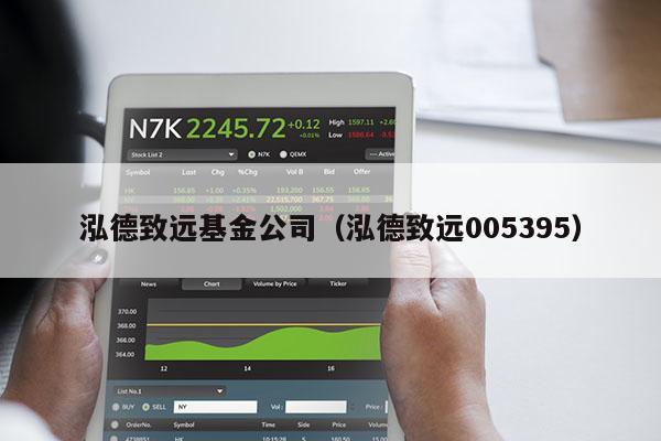 泓德致远基金公司（泓德致远005395）