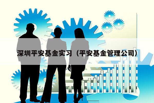 深圳平安基金实习（平安基金管理公司）
