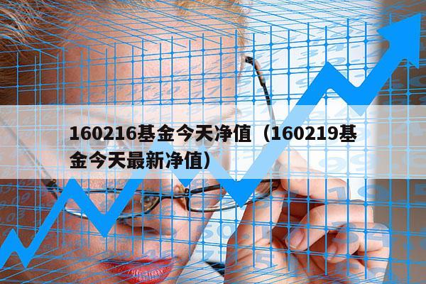 160216基金今天净值（160219基金今天最新净值）
