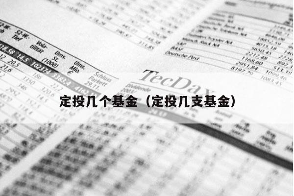 定投几个基金（定投几支基金）