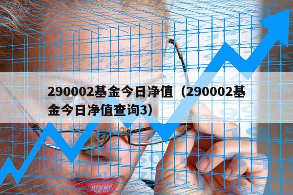 290002基金今日净值（290002基金今日净值查询3）