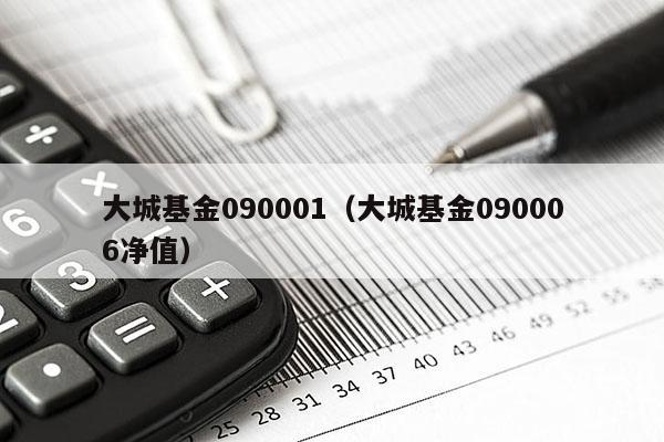 大城基金090001（大城基金090006净值）