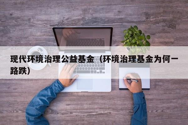 现代环境治理公益基金（环境治理基金为何一路跌）