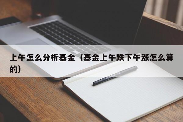 上午怎么分析基金（基金上午跌下午涨怎么算的）